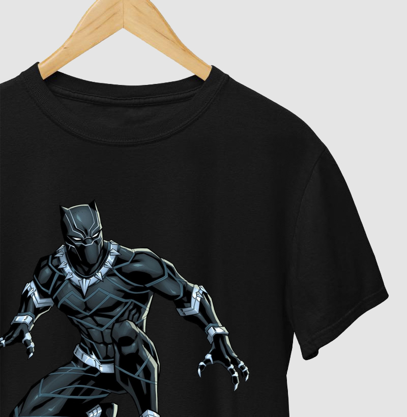 Pantera Negra - Vingadores - Camiseta geek