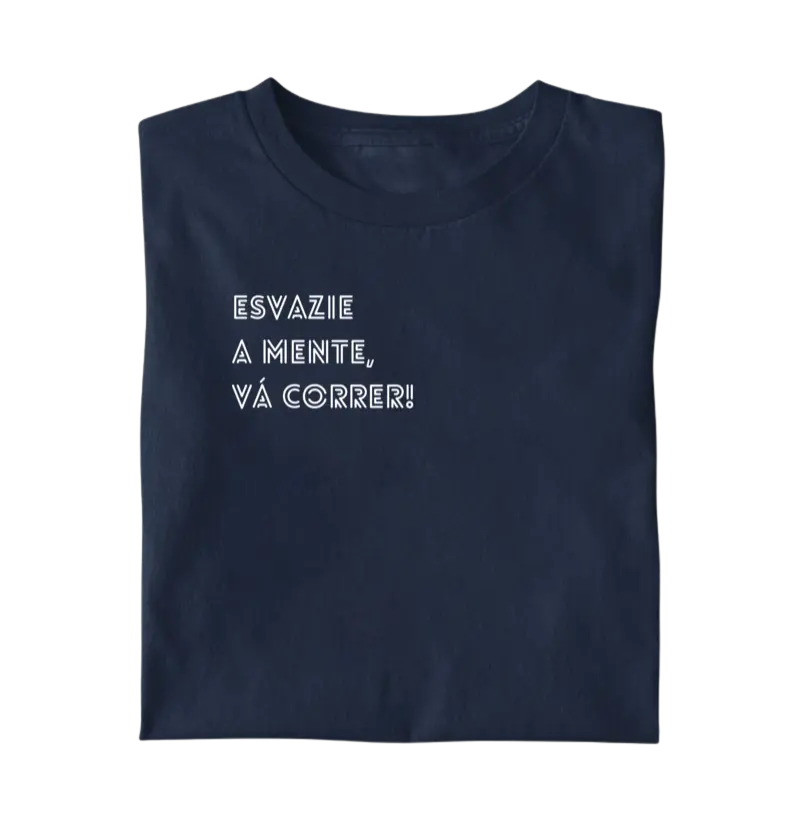 Esvazie a mente, vá correr