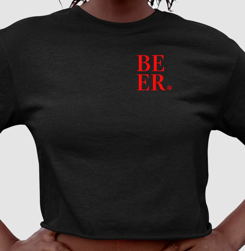 Camiseta Cropped Beer