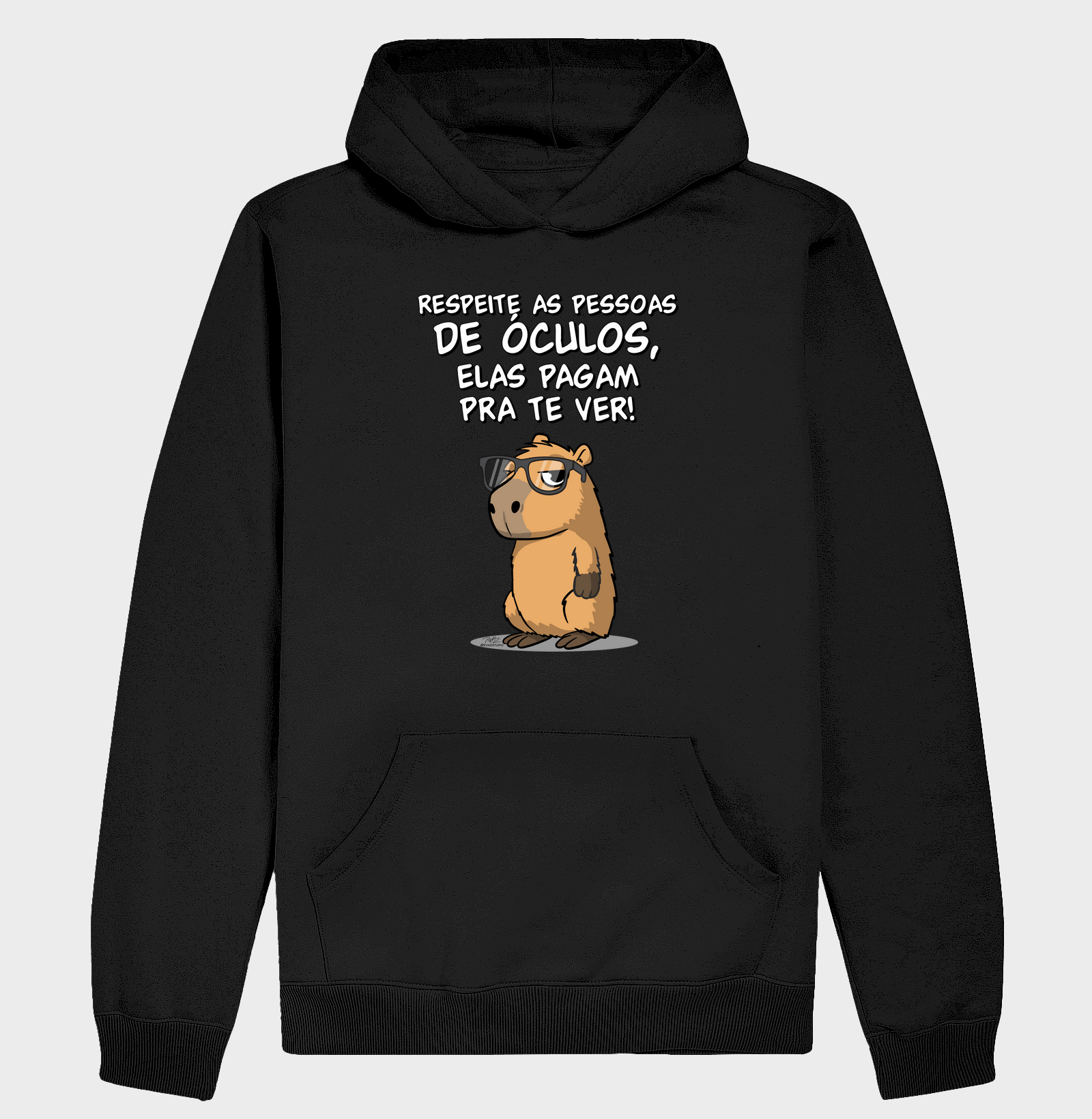 Camiseta Capivara Óculos