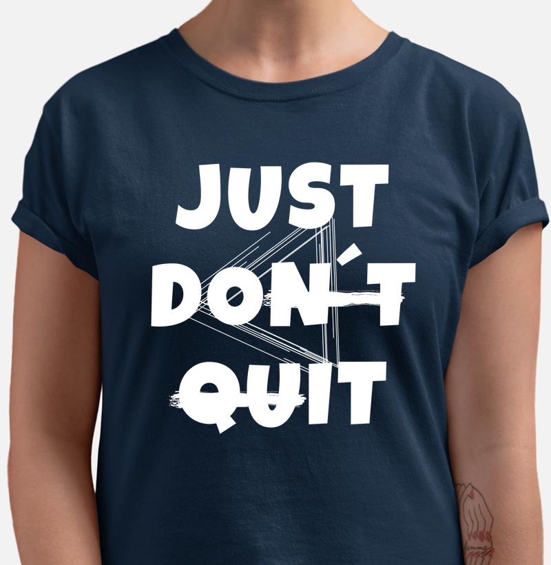 "Just Don’t Quit – Não Desista" FHI