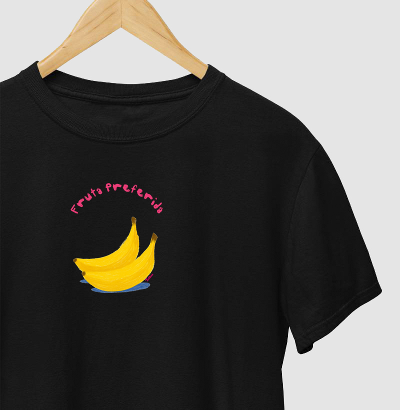 Camiseta "prefiro banana"