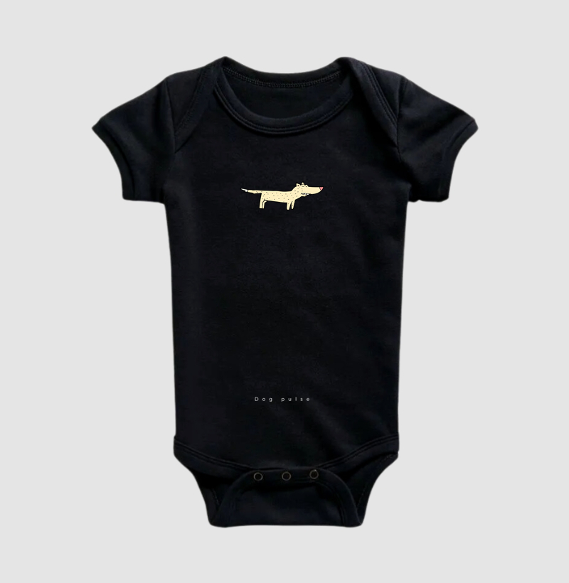 Body Infantil Dog Pulse Caramelo Love