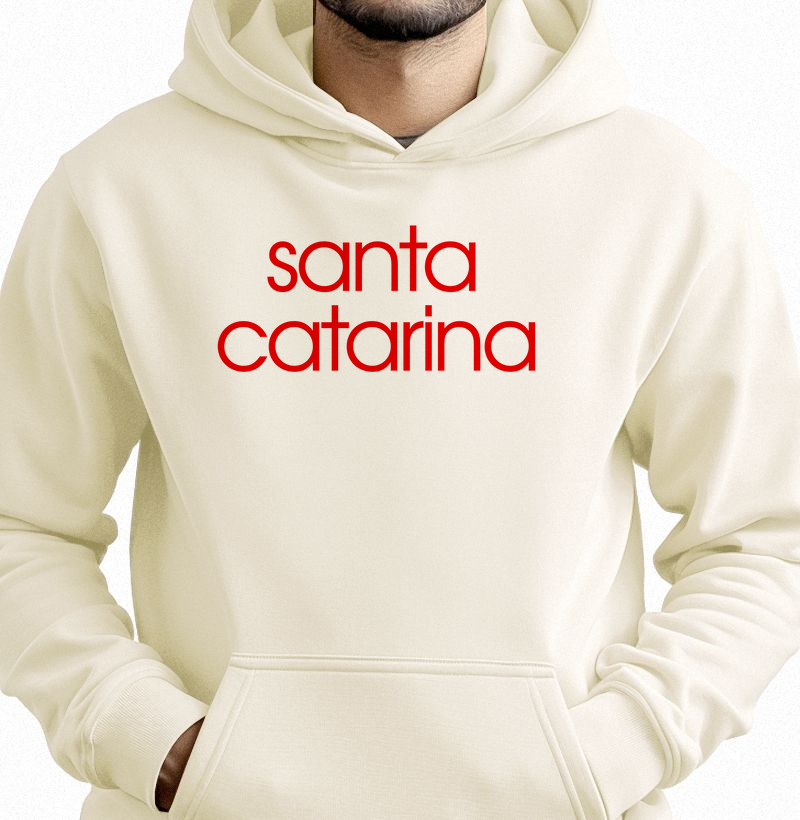 Santa Catarina Estampa Vermelha