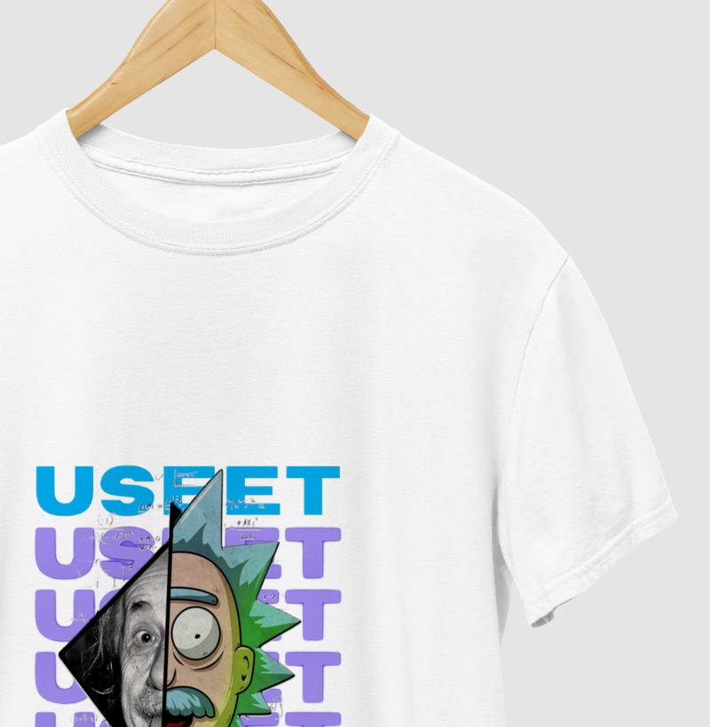 Camiseta Rick e Albert Einstein