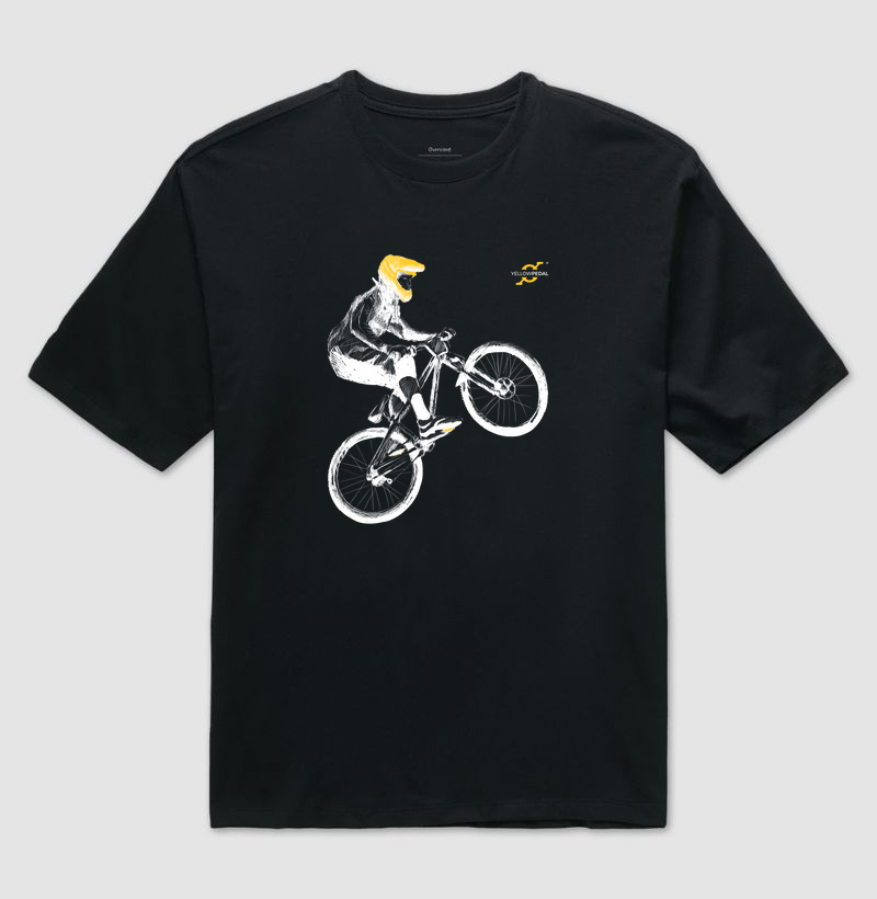 CAMISETA OVERSIZED YELLOWPEDAL DOWNHILL