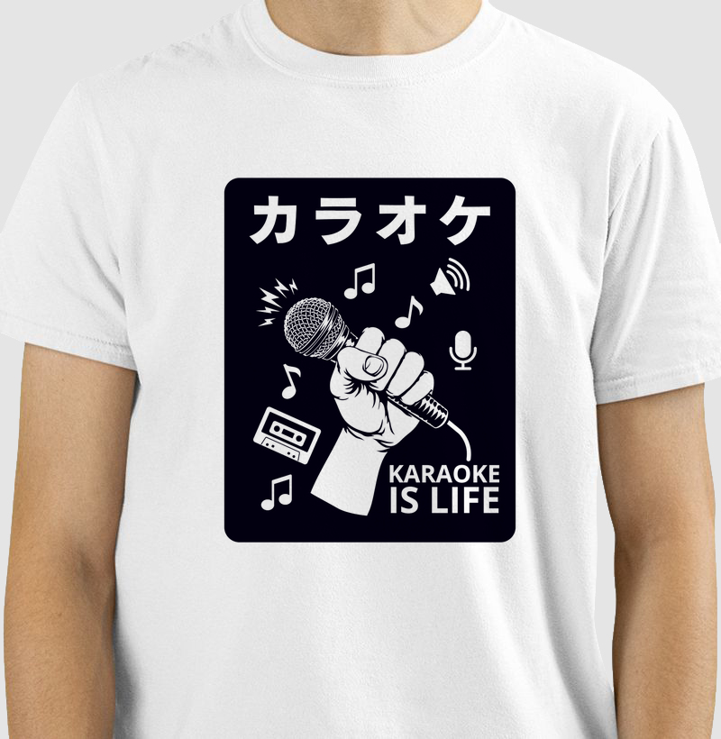 Camiseta Karaoke Is Life