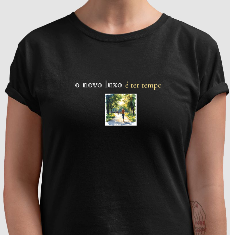 Camiseta novo luxo