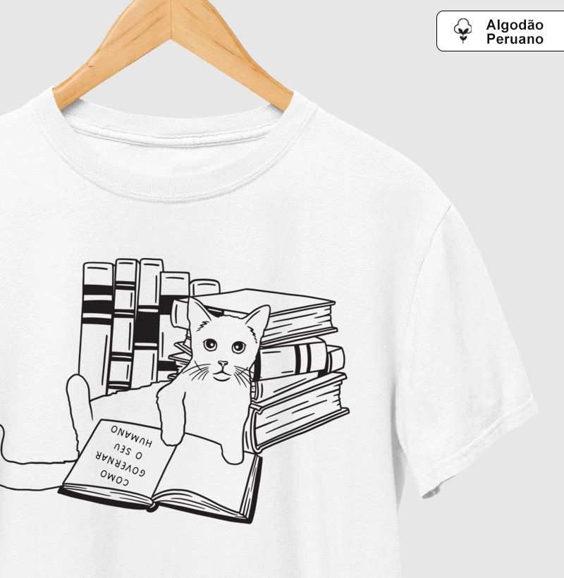 Gato Lendo - Como dominar - Algodão Peruano