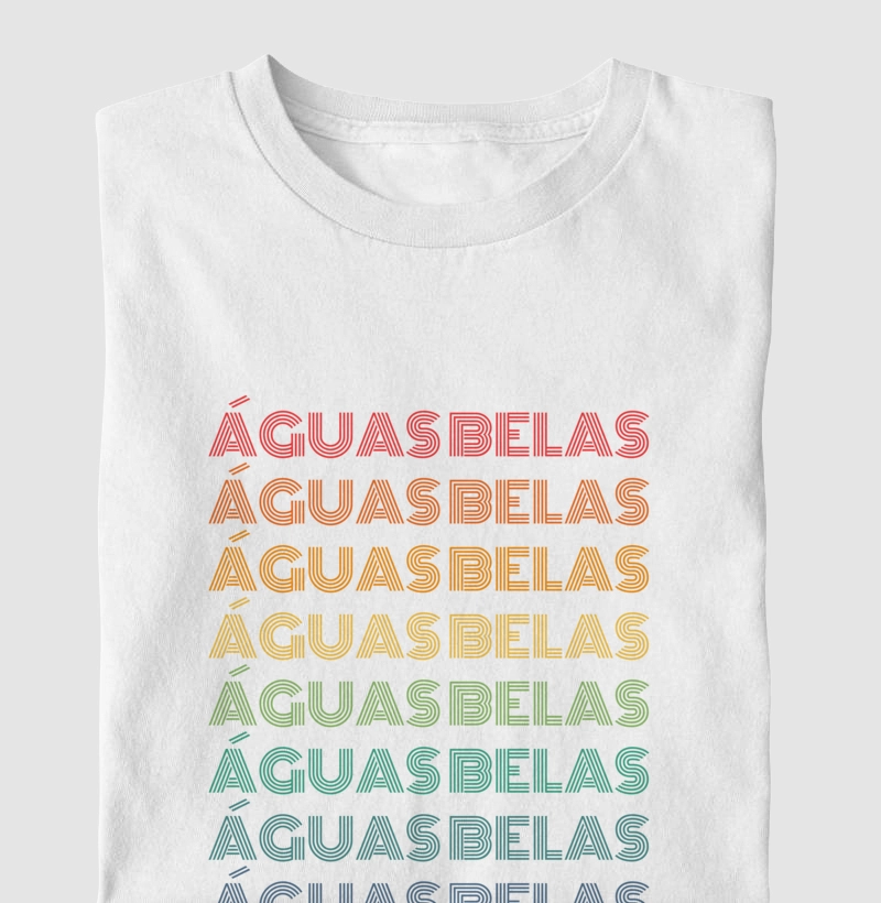 Águas Belas Letreiro Retrô