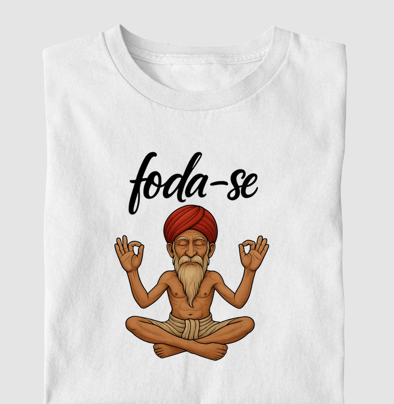 Camiseta "Foda-se"