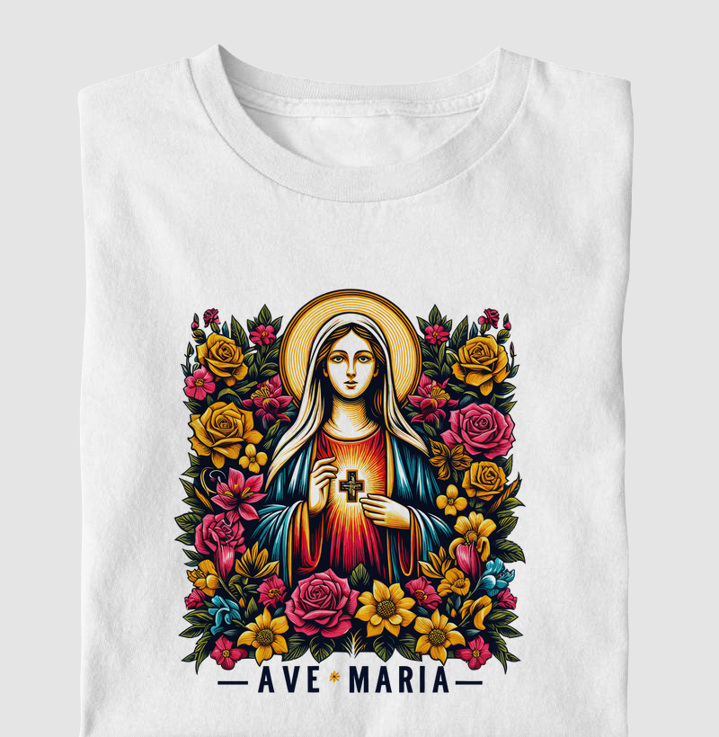 Ave Maria e as Flores