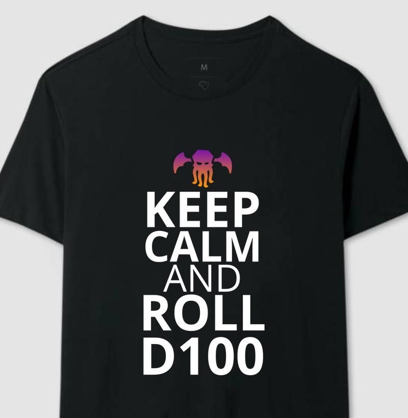 Keep Calm and Roll D100