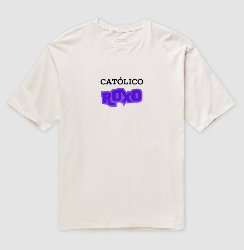 Católico Roxo (Oversized)