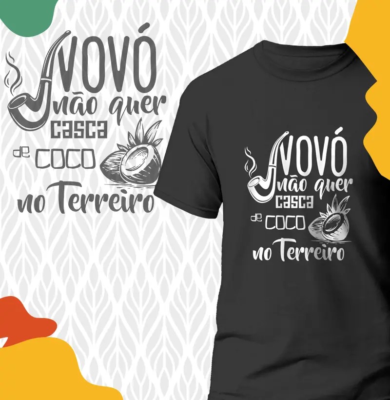Vovó não quer casca de coco