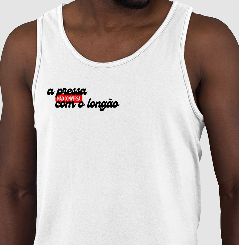 A Pressa Não Conversa Com O Longão