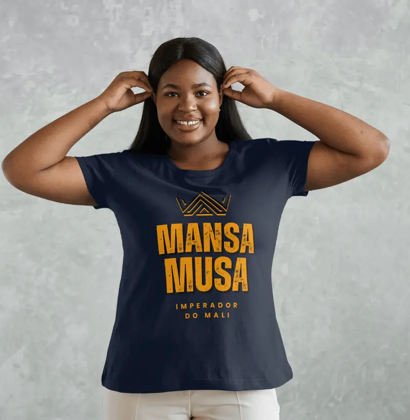 Camiseta T-shirt Mansa Musa