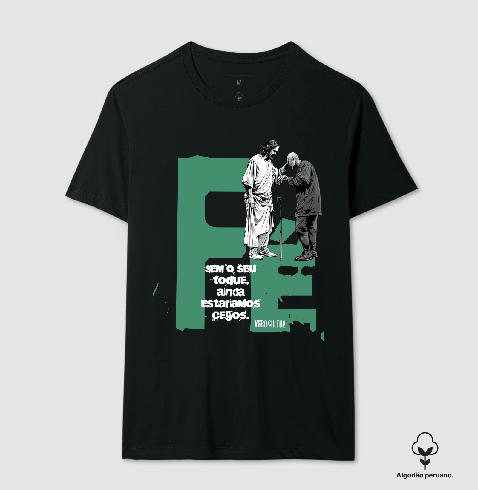 CAMISETA "FÉ É UMA DADIVA DIVINA"