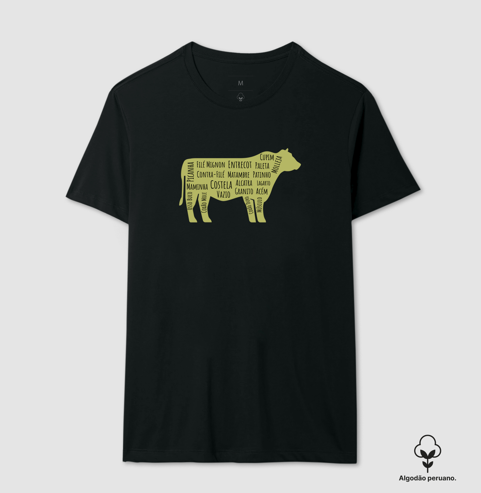 Camiseta Cortes de Carne (premium)