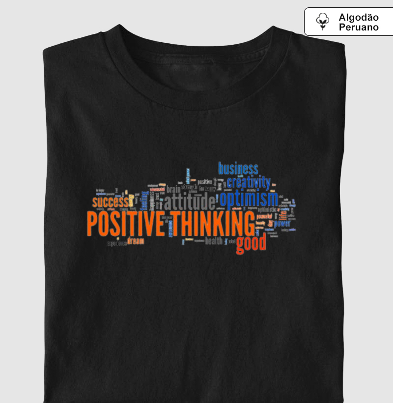 Camisa Positive Thinking
