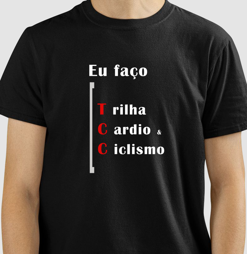 Camisa Faço TCC (escura)