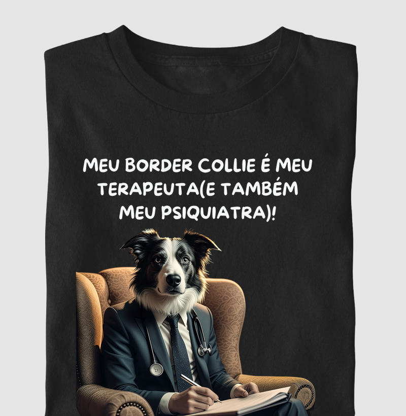 Meu border collie é meu terapeuta