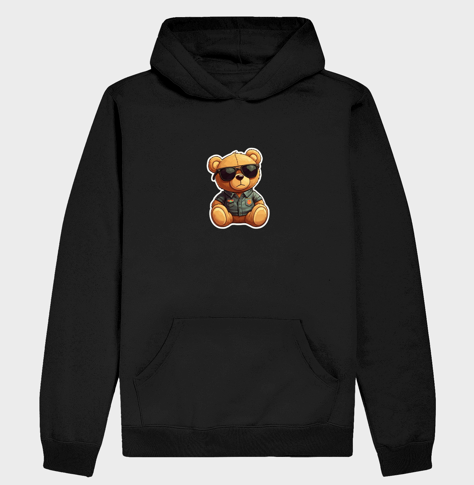 Bear-y Cool (fundo liso)