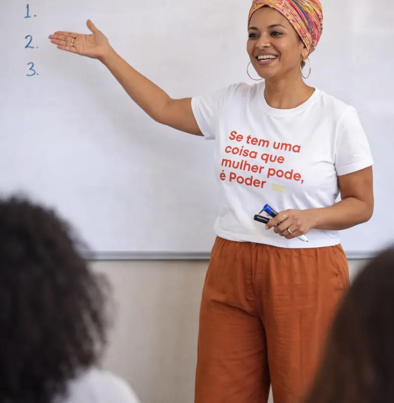 Se tem uma coisa que mulher, pode é poder