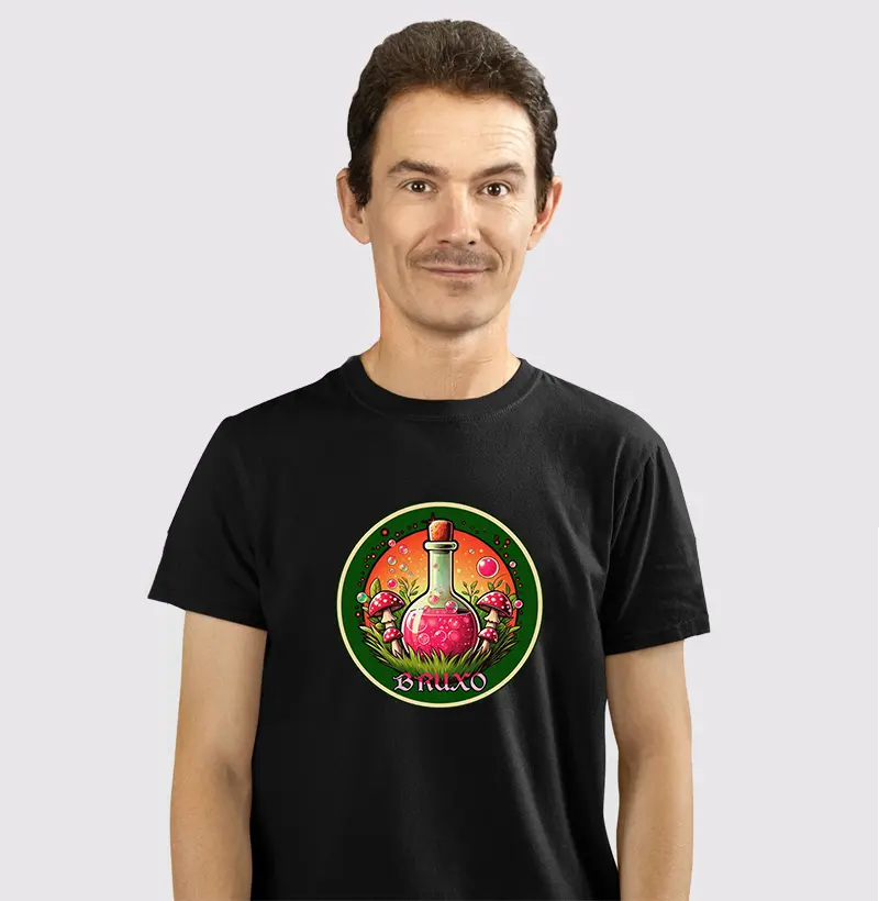 Camiseta Bruxo Roots Poção V1