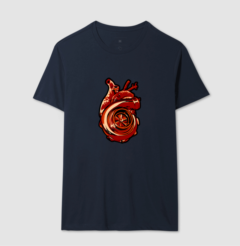Camiseta Coração Turbo