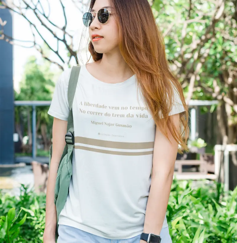 Camiseta Adulto Trem da Vida by Miguel Najar