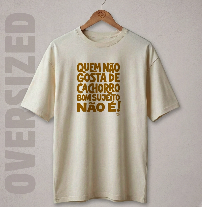 Quem não gosta de cachorro, bom sujeito não é 