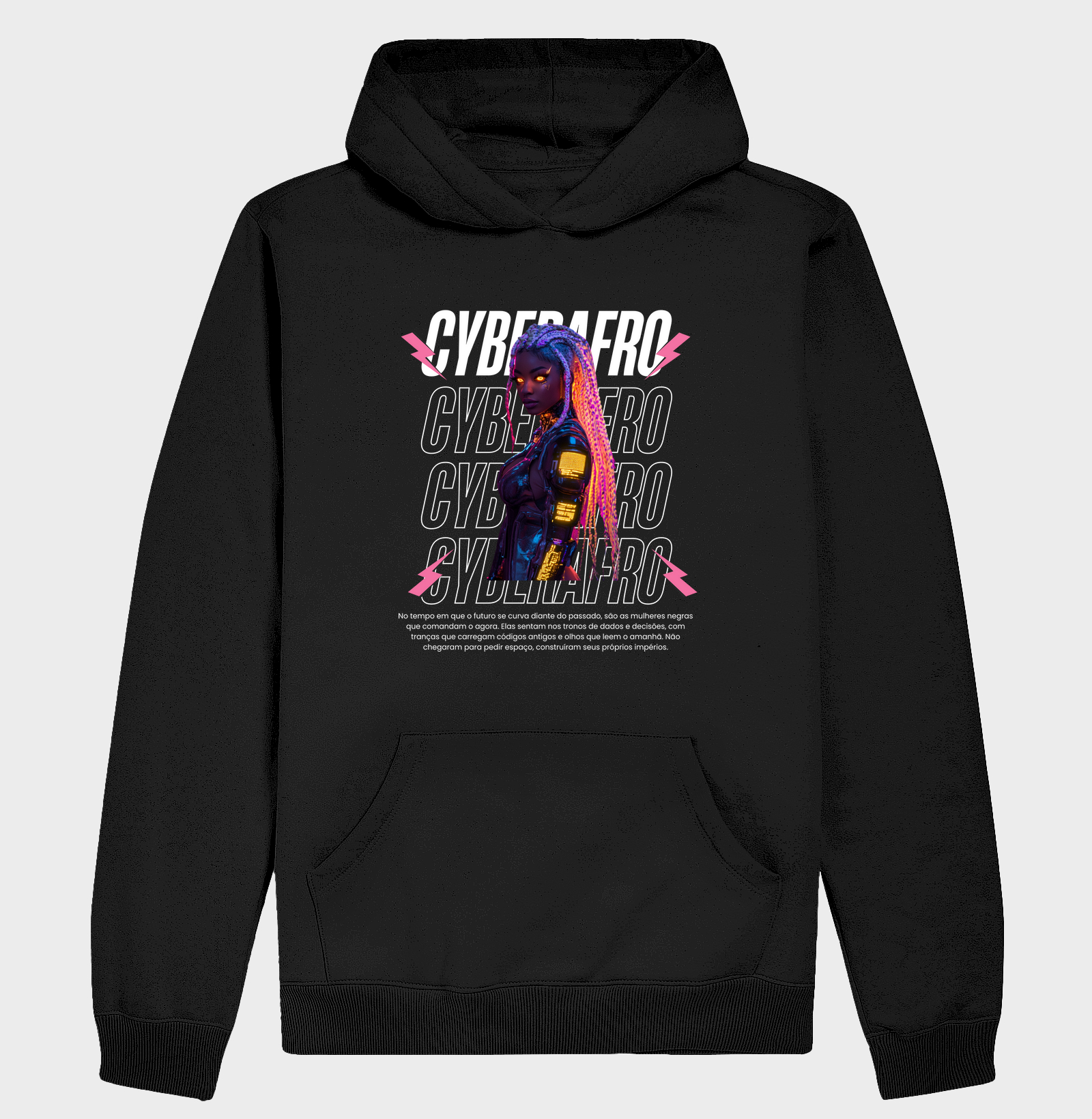 Hoodie Moletom Cyber Queen