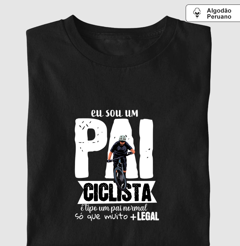Algodão Peruano Eu sou um pai ciclista - GoodTrail