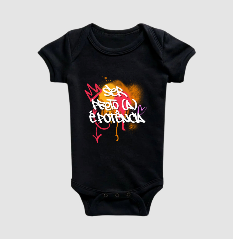 Camiseta Original Ser Preto(a) é Potência