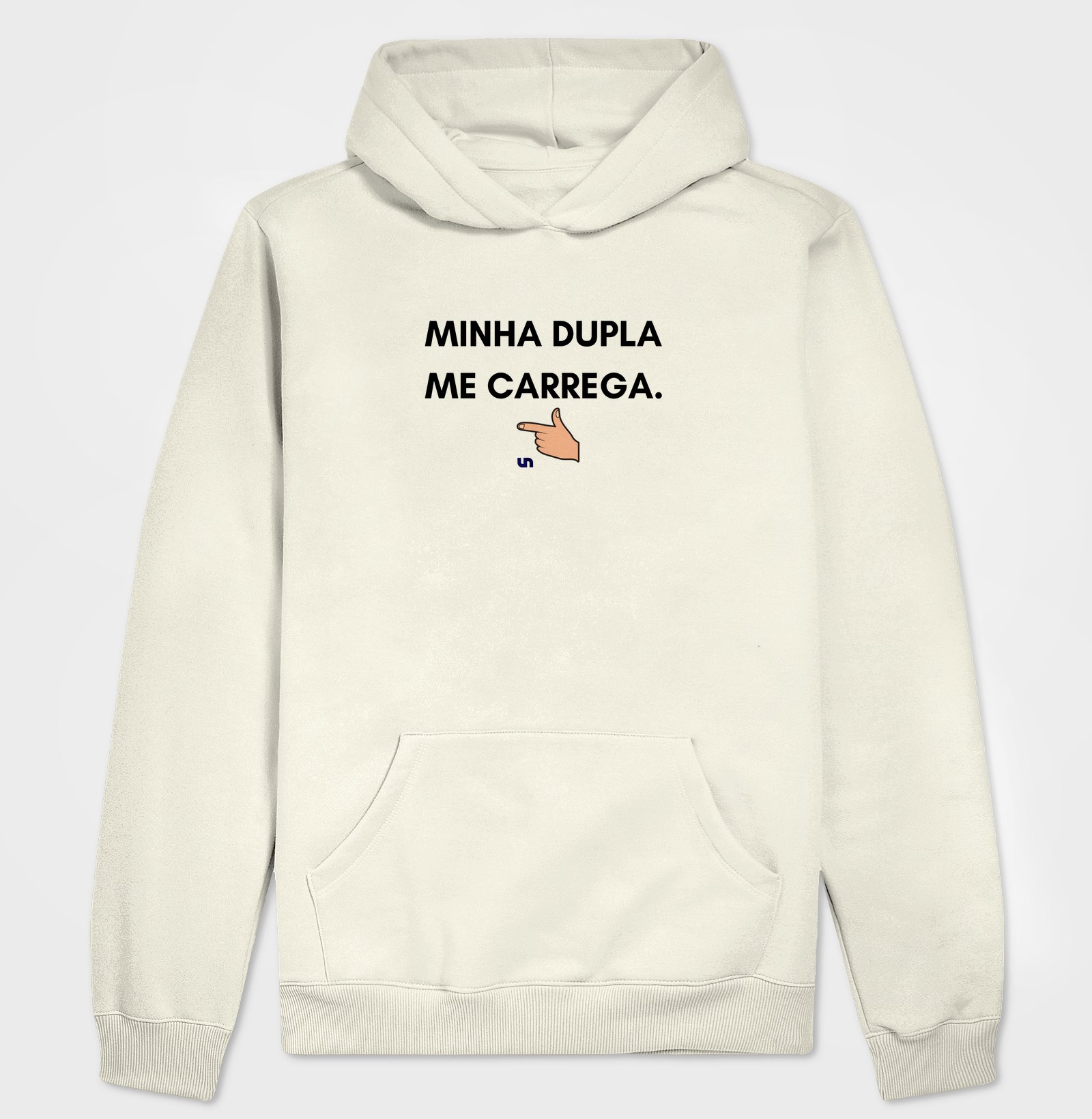 Minha dupla me carrega.