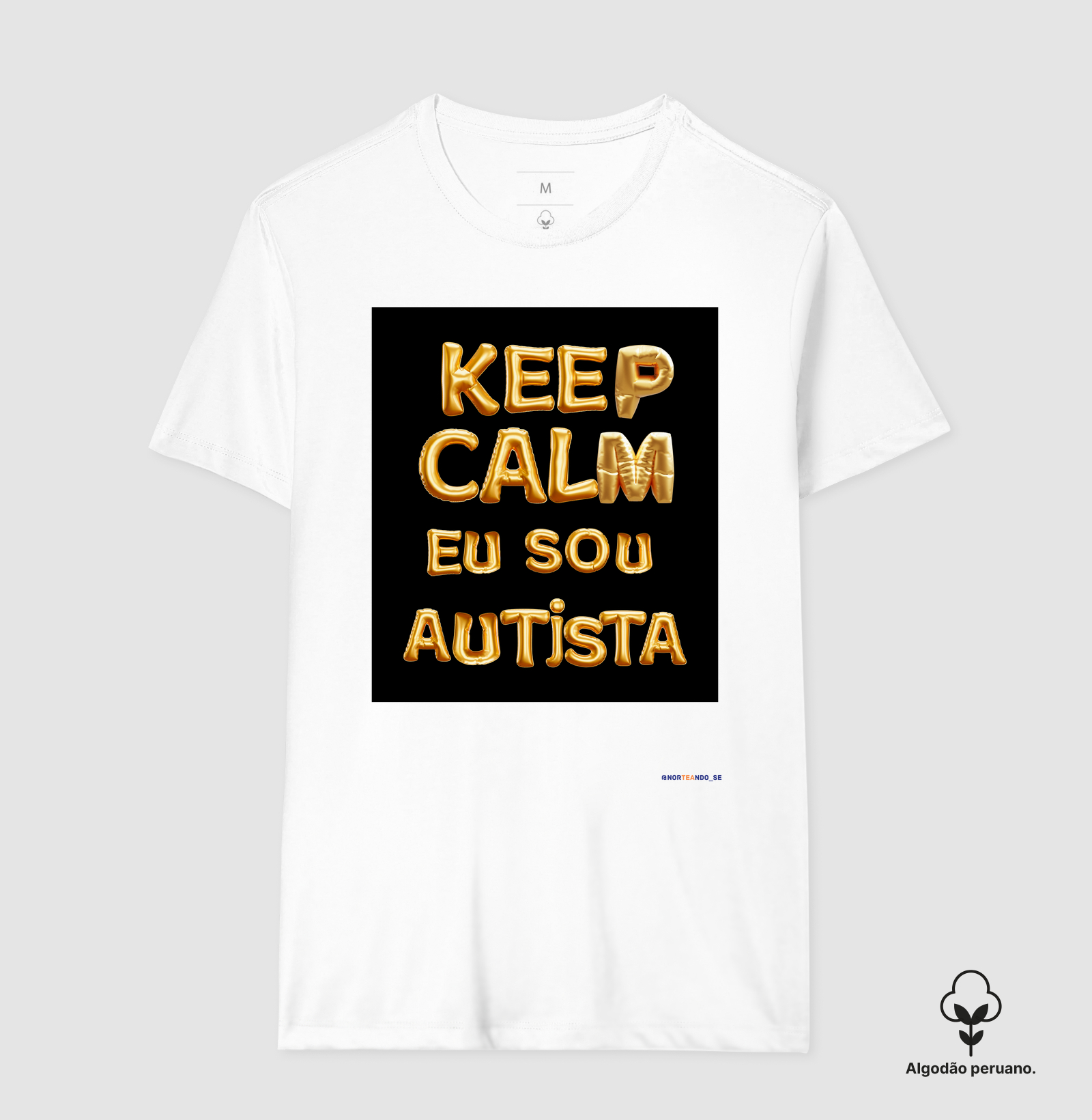 Peça "Keep Calm Eu Sou Autista"