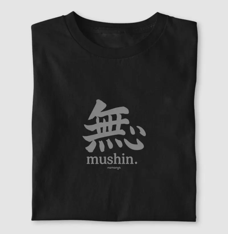 Camiseta Karatê Mushin Mente Vazia – Na Manga