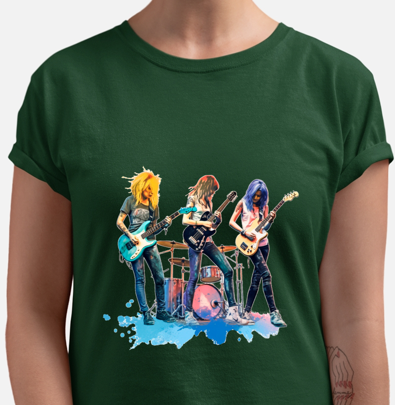 Camiseta Banda de Rock 