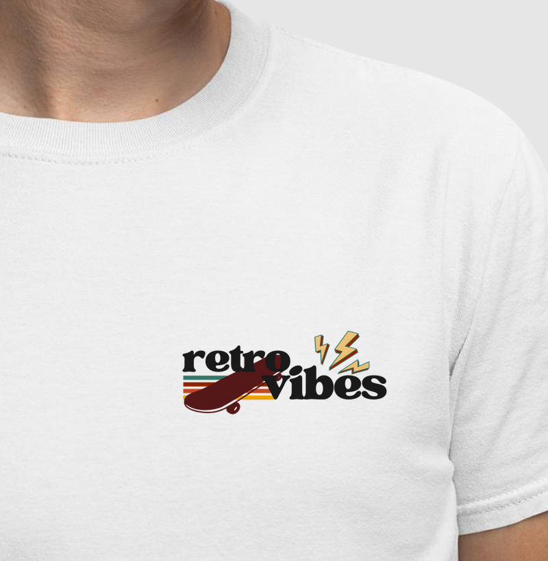 Retro Vibes Estampa Peito