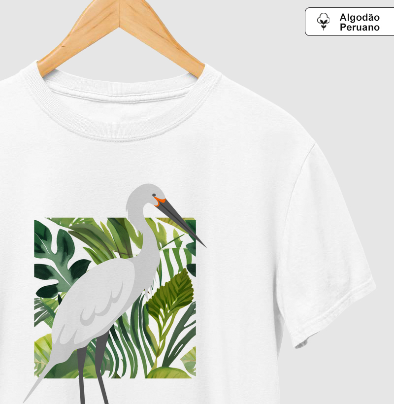 garça aquarela