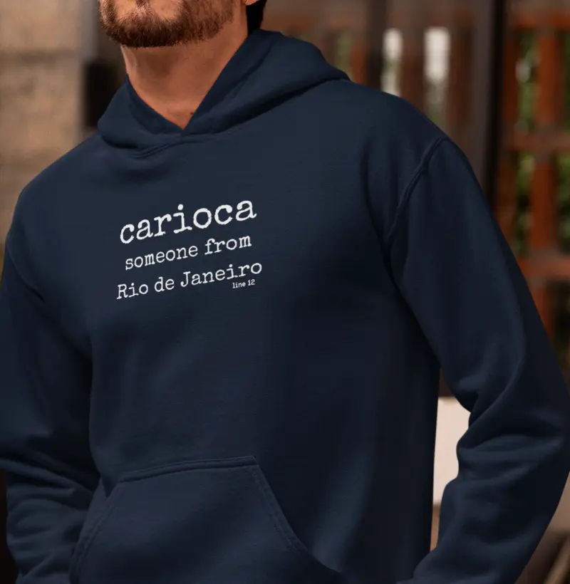 CARIOCA EM BRANCO | PRETO
