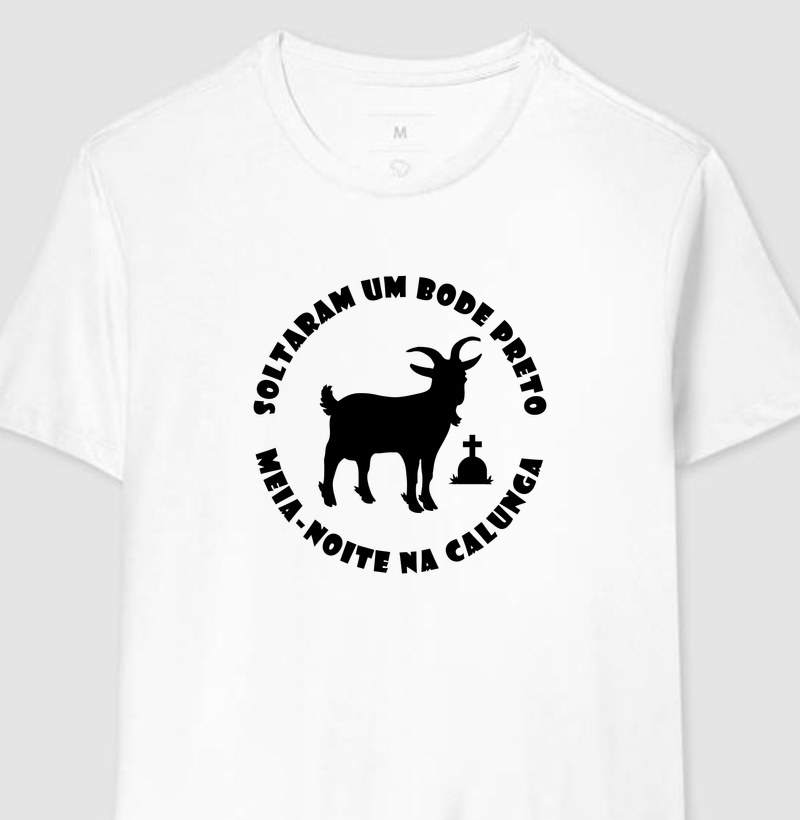 SOLTARAM UM BODE PRETO