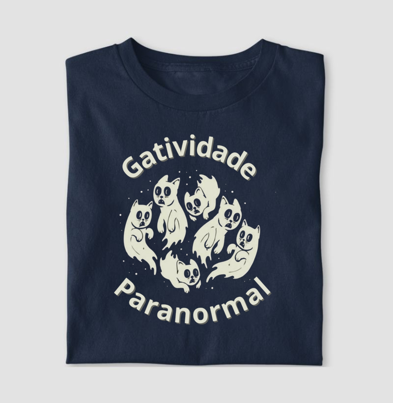 Camiseta Gatividade Paranormal