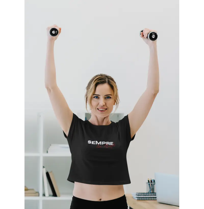 Cropped Sempre em Frente