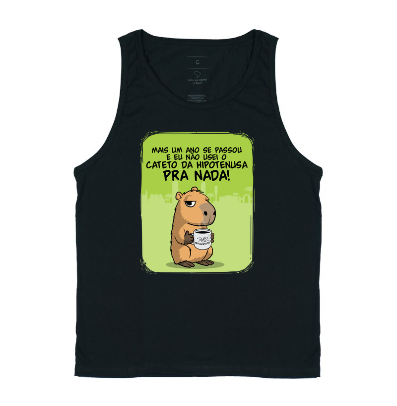 Camiseta Capivara Cateto da Hipotenusa