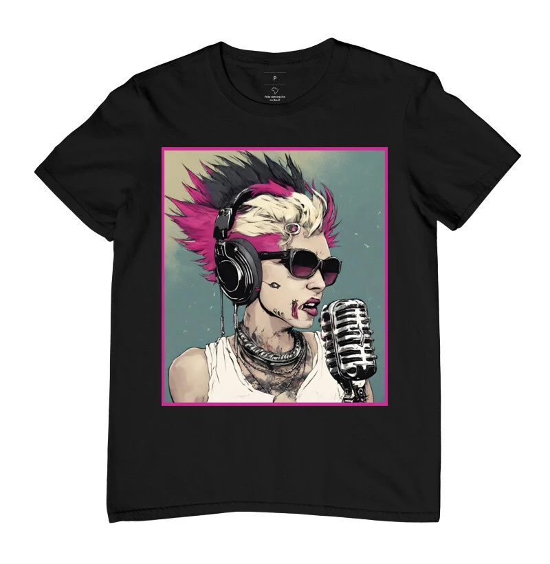 Camiseta Reserva Ink - Cantora Punk
