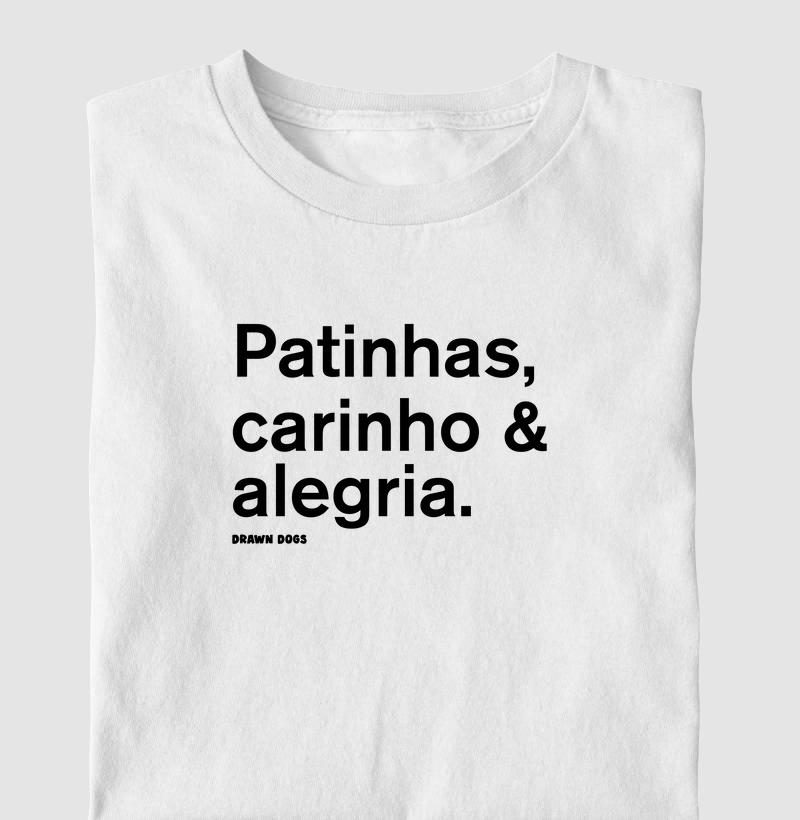 Patinhas, carinho & alegria