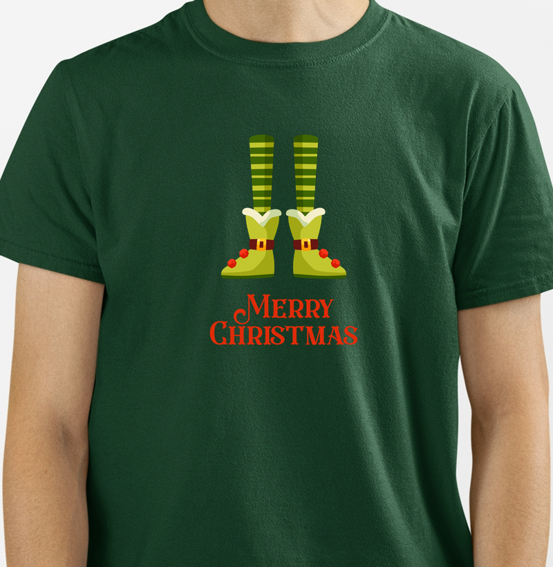 Camiseta Merry Christmas Elf