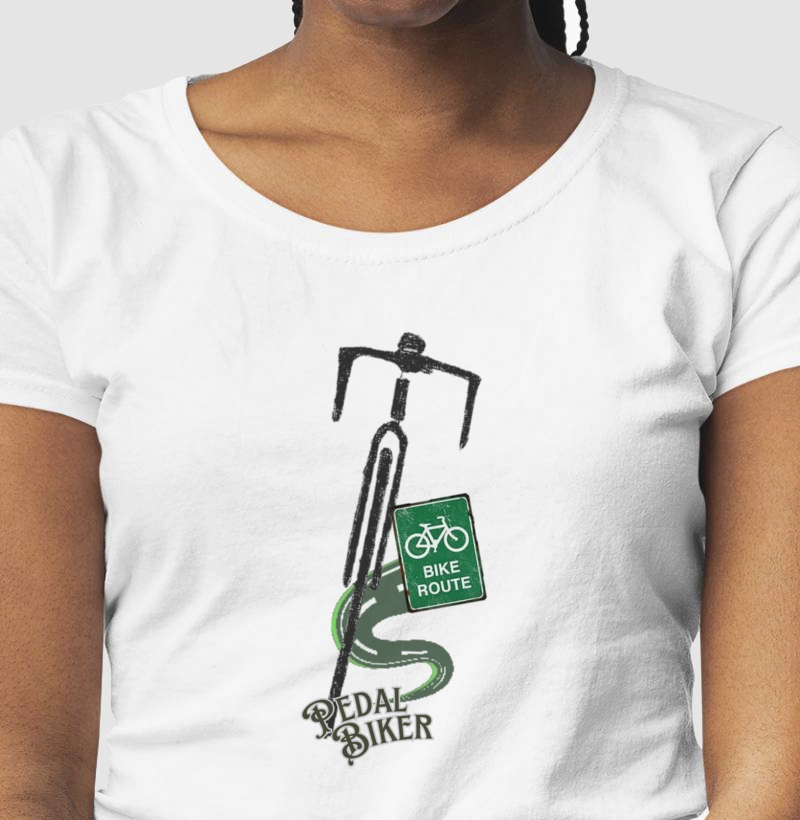 camiseta pedal biker route